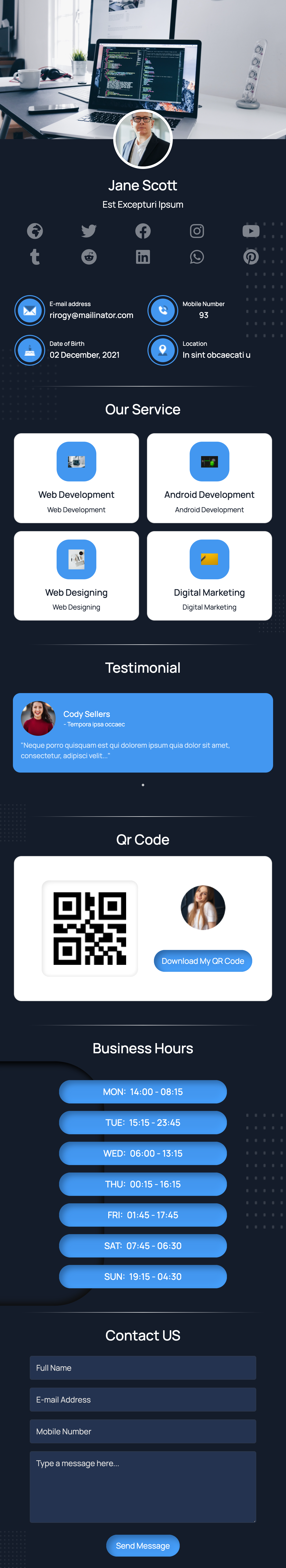 Clean Canvas template
