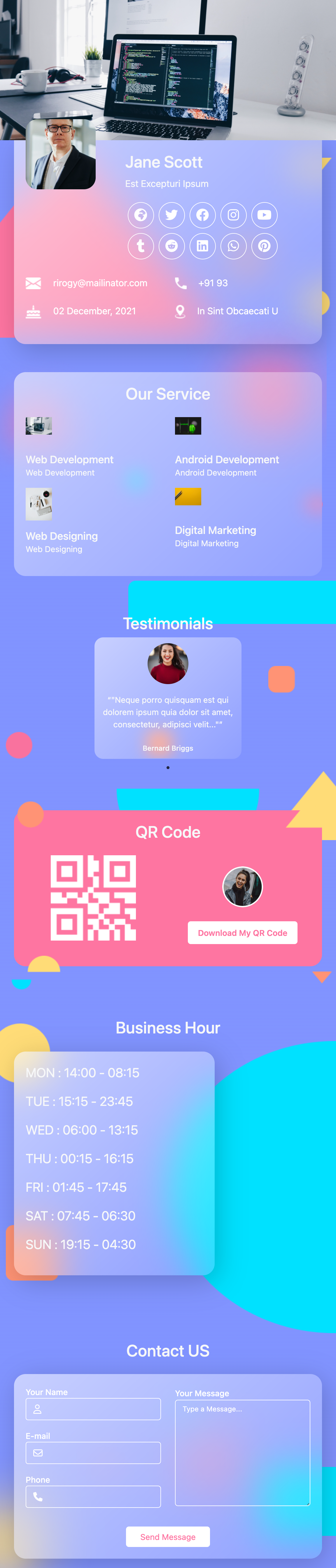 Modern Edge template