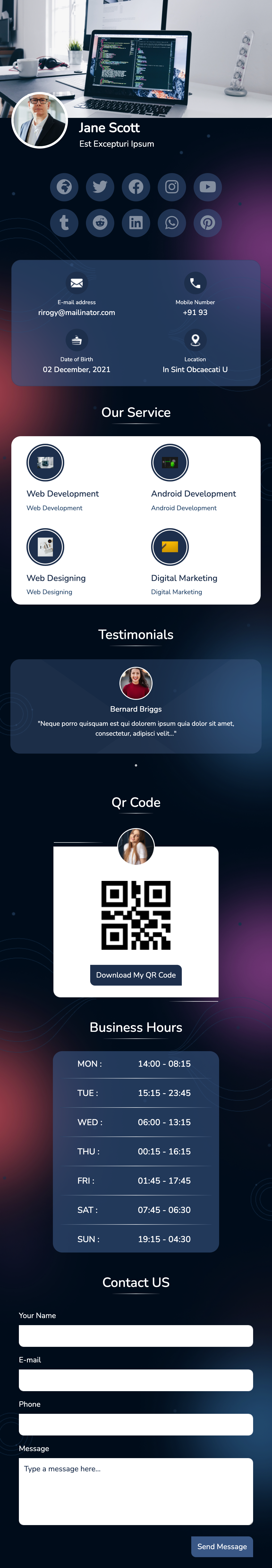 Corporate Classic template