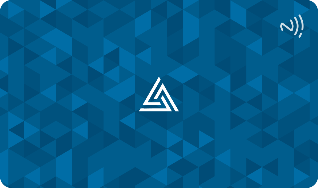 Horizontal business card template 1